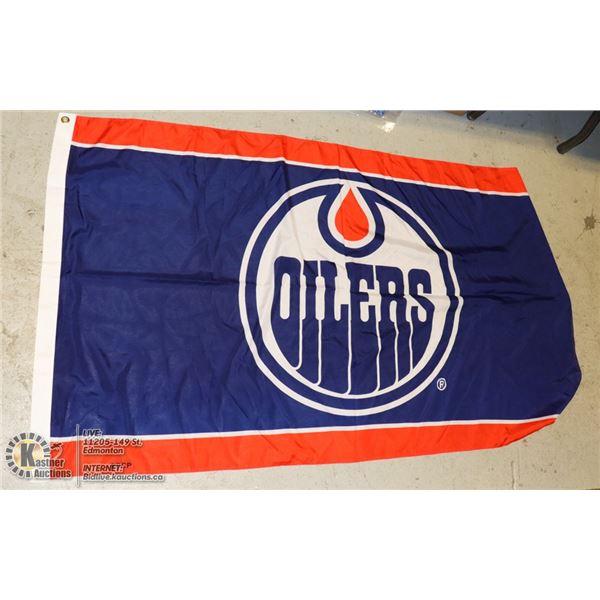 EDMONTON OILERS TEAM FLAG