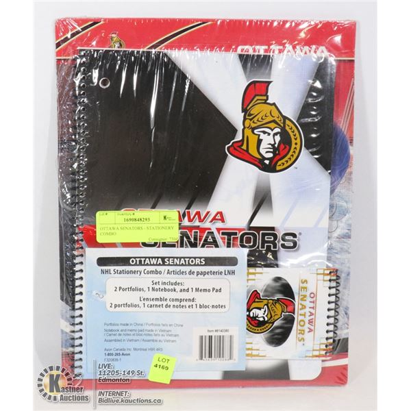 OTTAWA SENATORS - STATIONERY COMBO