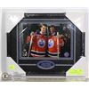 Image 1 : CONNER MCDAVID AND WAYNE GRETZKY FRAMED PICTURE