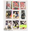 Image 1 : NHL 9 CARD LOT FEDEROV,JAGR,BOURQUE