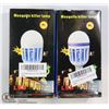 Image 1 : TWO LED MOSQUITO KILLER LAMPS
