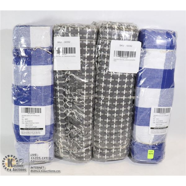 SET OF TABLE RUNNERS