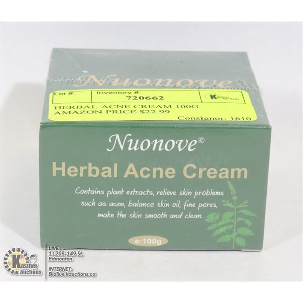 HERBAL ACNE CREAM 100G AMAZON PRICE $22.99