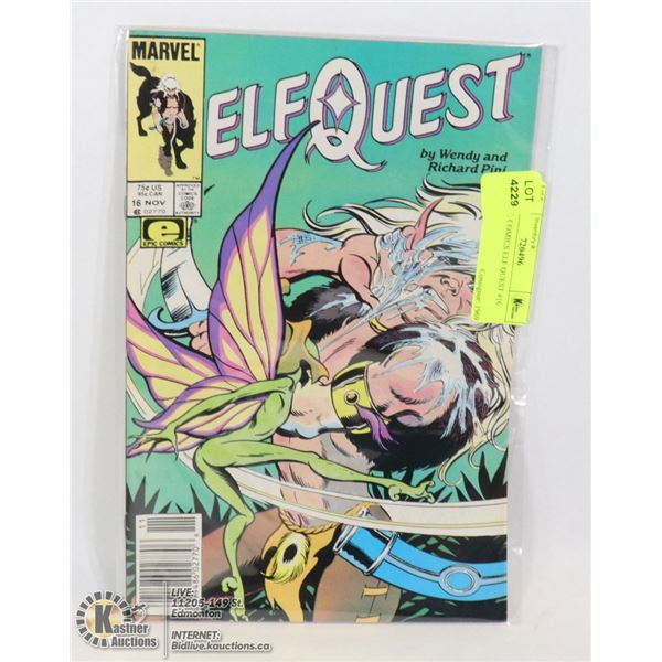 MARVEL COMICS ELF QUEST #16