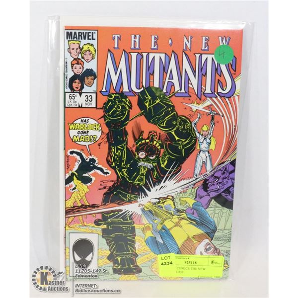 MARVEL COMICS THE NEW MUTANTS #33