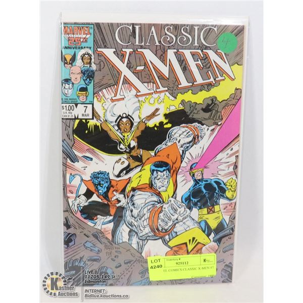 MARVEL COMICS CLASSIC X-MEN #7