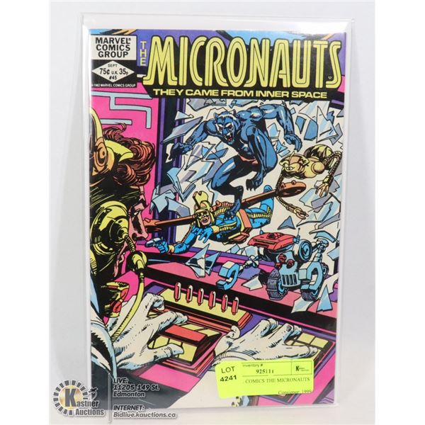 MARVEL COMICS THE MICRONAUTS #45