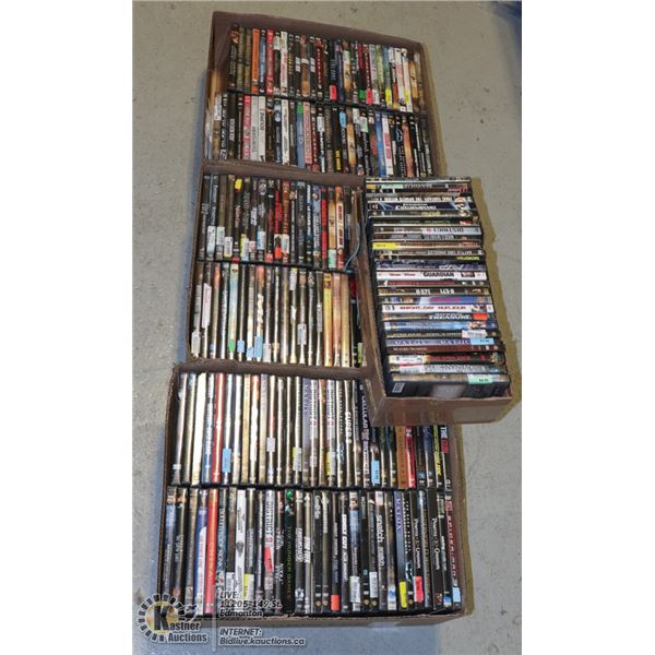 200 PLUS SCI-FI, SUPER HERO, ACTION, THRILLER DVDS