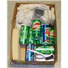 Image 1 : BOX OF NEW PROFESSIONAL CLEANING SUPPLIES AND