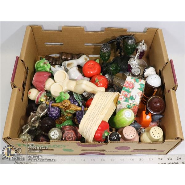 VINTAGE SALT AND PEPPER SETS