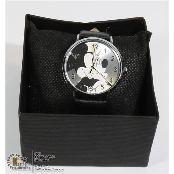 MICKEY MOUSE QUARTZ MOVEMENT WATCH
