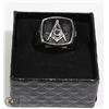 Image 1 : MENS FREEMASON RING SIZE 11