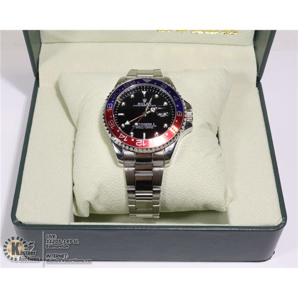 NEW ROLEX "GMT MASTER II" REPLICA SUPERLATIVE