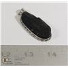 Image 1 : #234-BLACK TOURMALINE PENDANT (RAW)