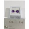 Image 1 : #55-PURPLE AMETHYST GEMSTONES 3.5ct