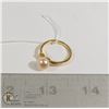 Image 1 : #317-FRESH WATER PEARL RING SIZE 7.5