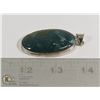 Image 1 : #216-INDIA BLOODSTONE PENDANT