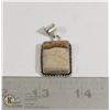 Image 1 : #256-PICTURE JASPER PENDANT