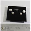 Image 1 : #266-FRESH WATER PEARL STUD EARRINGS 6-7mm