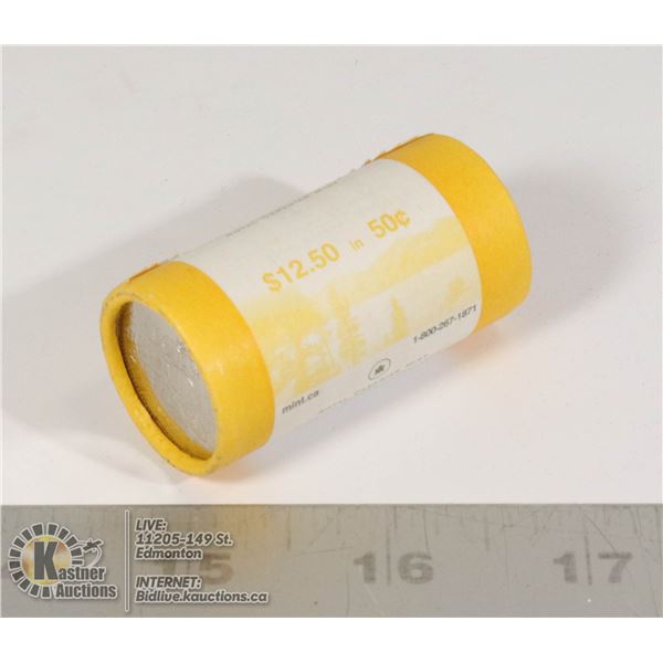 2006 SPECIAL MINT WRAP ROLL CANADIAN 50 CENT COINS