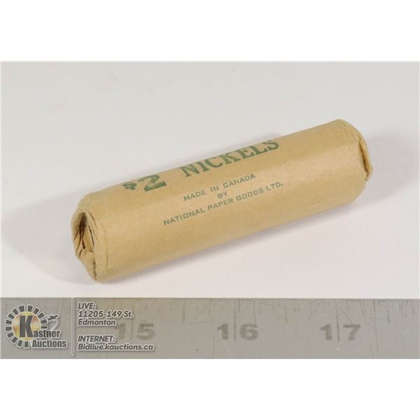 1967 CENTENNIAL CANADIAN 5 CENT ROLL RABBITS