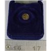Image 1 : 14K GOLD KRUGERRAND MINIATURE IN CASE