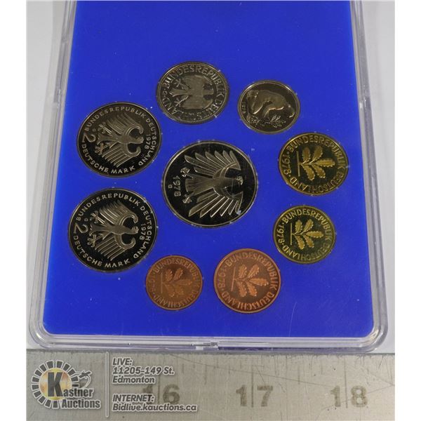 1978G GERMANY YEAR SET PROOF FINISH