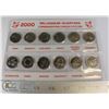 Image 1 : MILLENIUM QUARTER SET CAD CURRENCY