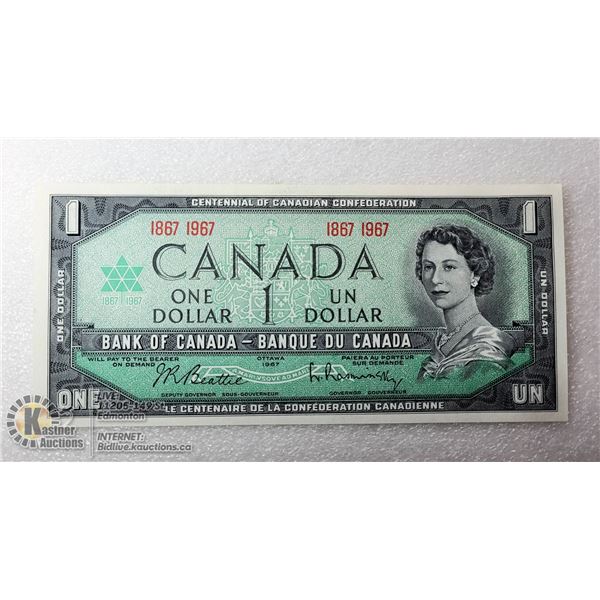27)  CANADIAN $1.00 BILL COMMERATING
