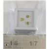 Image 1 : x3 GENUINE PERIDOT GEMSTONES