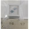 Image 1 : x2 GENUINE AQUAMARINE GEMSTONES