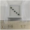 Image 1 : x5 GENUINE EMERALD GEMSTONES