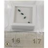 Image 1 : x4 GENUINE EMERALD GEMSTONES