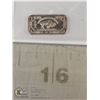 Image 1 : 1 GRAM FINE .999 SILVER BUFFALO ART BAR