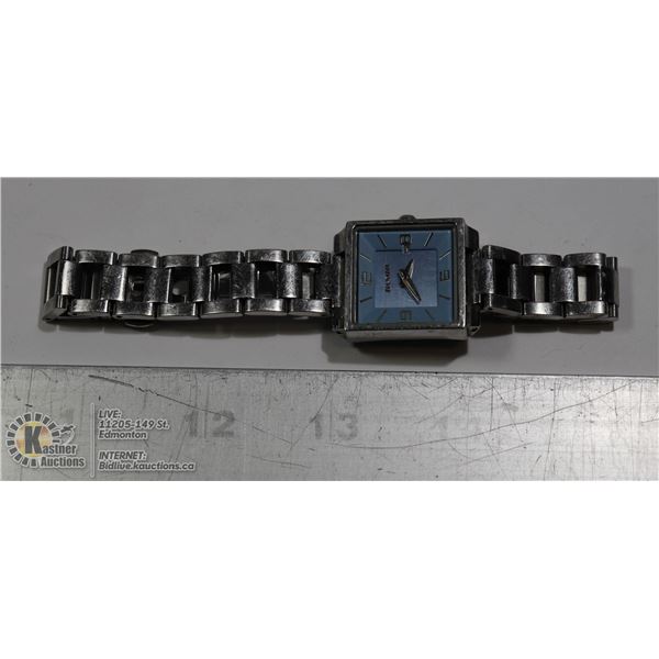 LADIES NIXON BLUE FACE WATCH