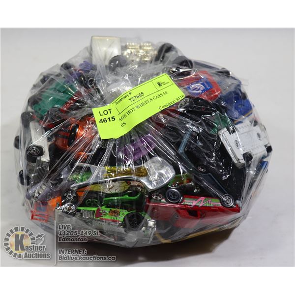 VINTAGE HOT WHEELS CARS 50 PIECES