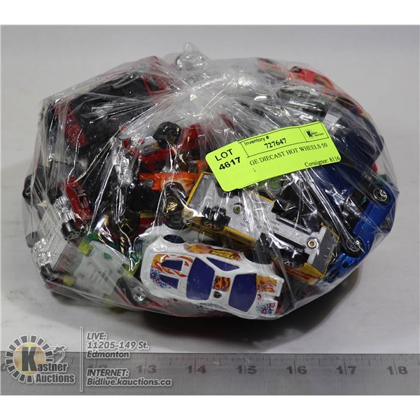 VINTAGE DIECAST HOT WHEELS 50 PIECES