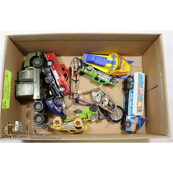 VINTAGE DIECAST OILERS MOTORBIKE AND MORE