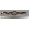 Image 1 : ROSE GOLD & MOTHER OF PEARL WATCH DIAMOND BEZEL