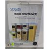 Image 1 : SOLEDI 7 PIECE FOOD CONTAINER SET