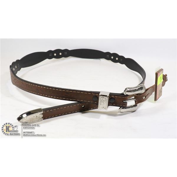 BIT&BRIDLE WOMANS LEATHER BELT