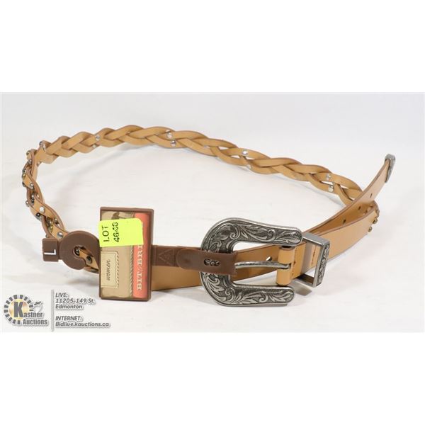 BIT&BRIDLE WOMANS LEATHER BELT