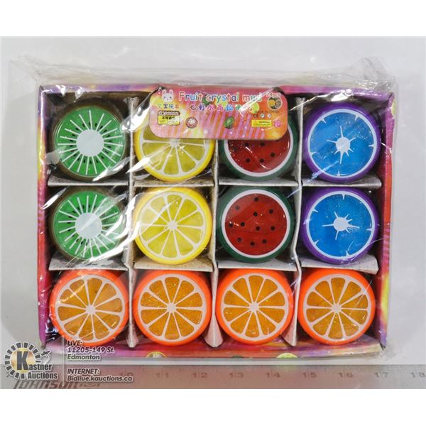 24 PACK FRUIT CRYSTAL MUD