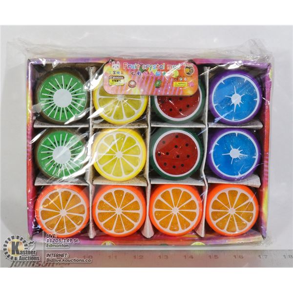 24 PACK FRUIT CRYSTAL MUD