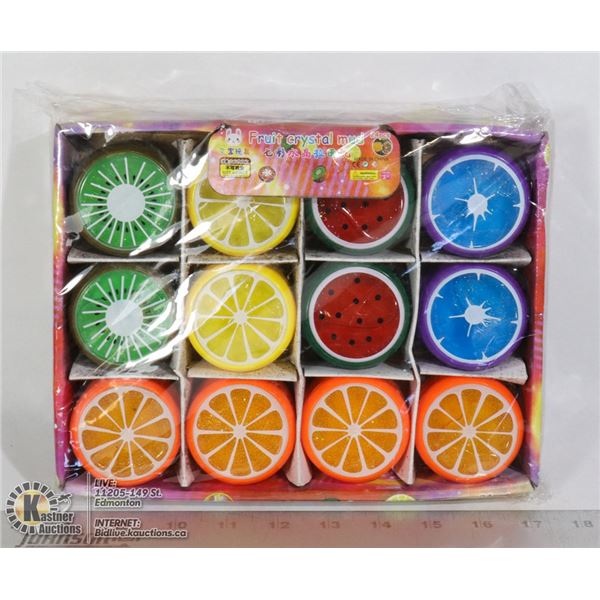24 PACK FRUIT CRYSTAL MUD