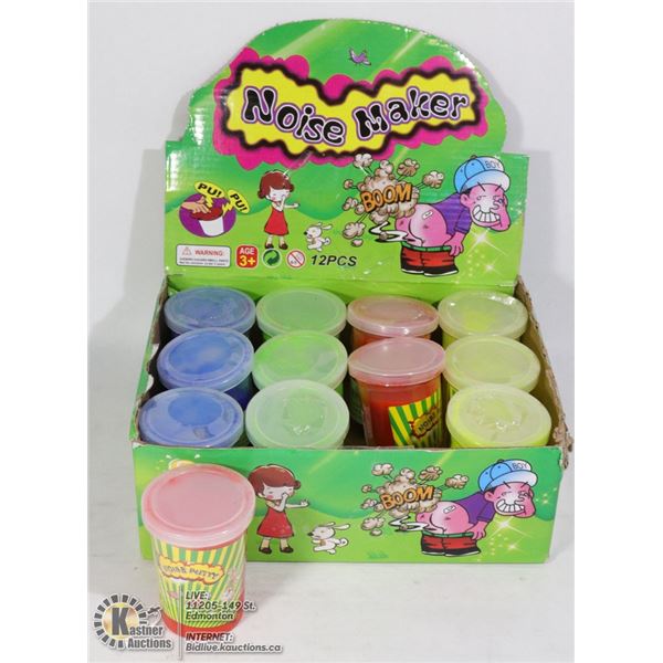 CASE OF 12 NOISE MAKER TOY