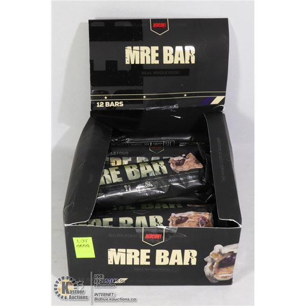 CASE OF 12 MRE BAR - BLUEBERRY COBBLER