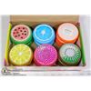 Image 1 : BOX OF 18 BIG FRUIT CRYSTAL MUD