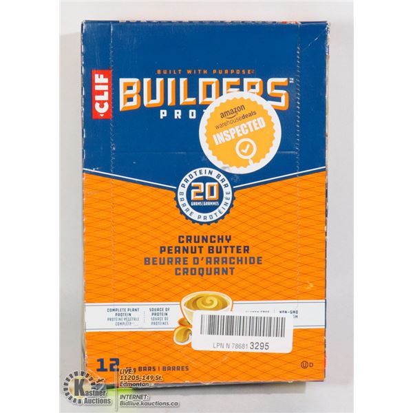 CLIF BUILDERS PROTEIN BARS