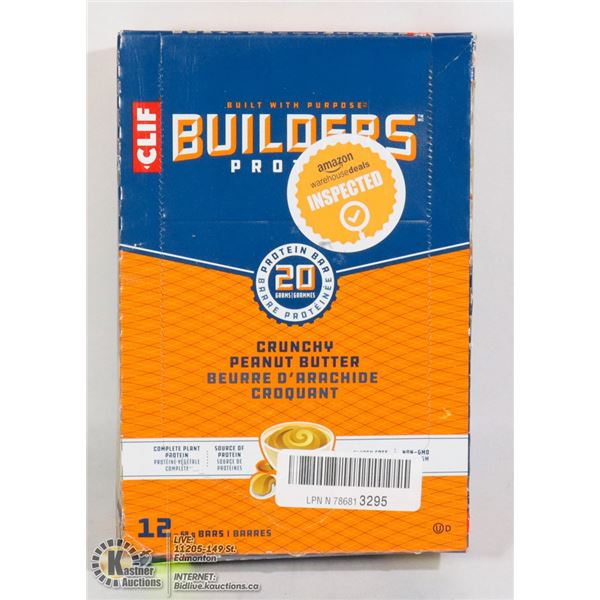 CLIF BUILDERS PROTEIN BARS